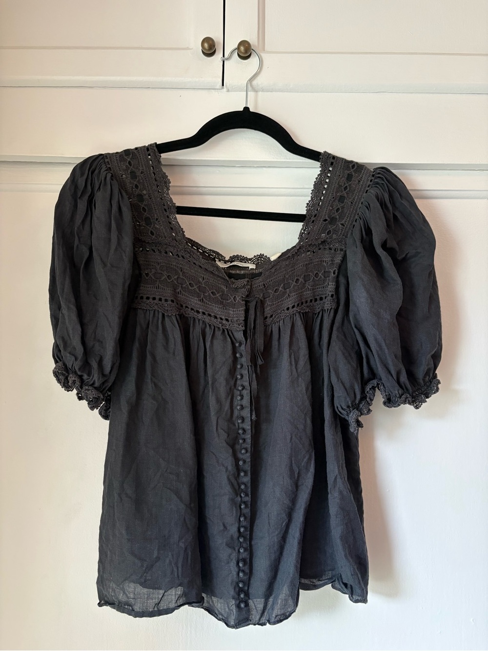 Doen Anneth Top in Black, size Small - Picture 4 of 5